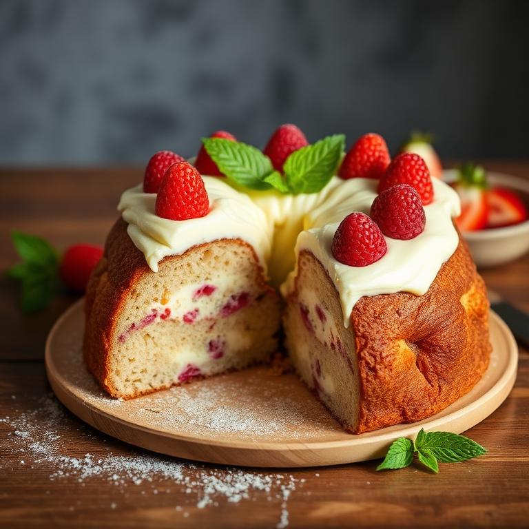 X-Bolo de Morango com Chantilly