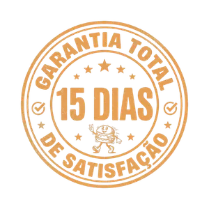 Selo de Garantia Total 15 dias de satisfação